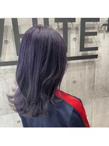 アンダーバーホワイト 南海難波店(_WHITE)&nbsp;バイオレット×レイヤー