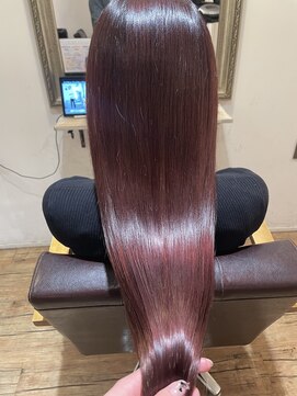 ヘアリゾートユア 新大久保店(hair resort YuA) ピンクブラウン