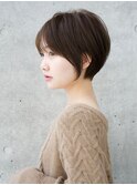 前髪ありショートボブ20代30代40代【AIN.表参道】川原大地