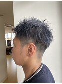 メンズダブルカラー