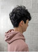 くせ毛風メンズパーマ