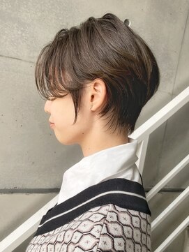 トト 船橋店(toto.) 黒髪/グレーベージュ/レイヤーロング/前髪パーマ[西船橋/津田沼]