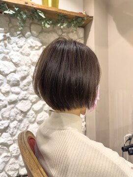 ラウンジ(Lounge) 【忙しいママさんに人気】ショートボブ丸みショート20代30代