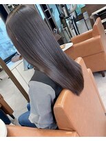 エヌプラス(N+)&nbsp;切りっぱなしボブ/エアリーロング/美髪/ピンクブラウン