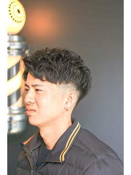 バーバーショップ ダリー(BARBERSHOP DALIE) 爽やかメンズショートピンパーマメンズツーブロック