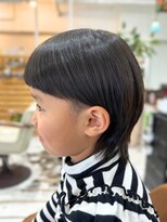 コンフィープラス(comfy plus)&nbsp;【キッズカット】可愛い小顔ショートカットマッシュ丸み