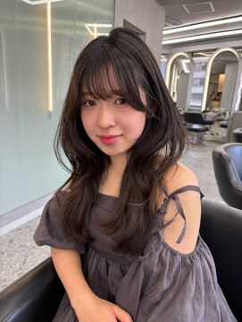 ボタン ハカタ(VOTAN hakata) 博多/福岡/韓国ヘア/前髪顔周りカット/レイヤー/暗めカラー