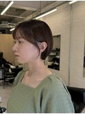 ショートボブ/ミニボブ/高松/骨格補正/耳かけ/20代/30代