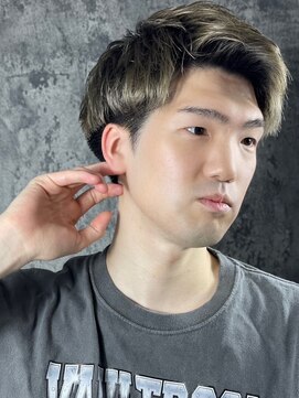 ヒロギンザ 上野店(HIRO GINZA) ハイトーンアップバング