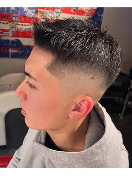 サンアンドマーリィズバーバー 駅前店(SON&MARLEY'S BAR BER) 短髪/本厚木/フェード/ジェッドモヒカン