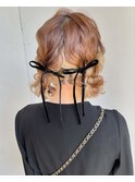 ツインお団子アレンジ×結婚式ヘアアレンジ