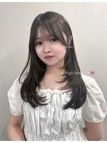 天神美容室 ハイレイヤー×ワンカール