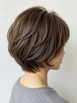 サンタフェ 柳津店(Santa'Fe) 白髪ぼかしカラー/脱白髪染め/グレイカラー/大人女性