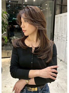 ディーン 名駅店(DEAN) レイヤー×大人っぽカーテンバング