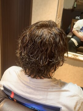 サーフカール/ハイライトパーマ