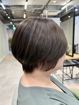 タルテヘア 日吉(talute hair) ショートボブ/メテオカラー/30代/40代