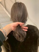 ツヤと色持ちを支える内部補修トリートメント　【ブリーチ/ベージュ/原宿/渋谷】