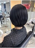 大人丸みボブ