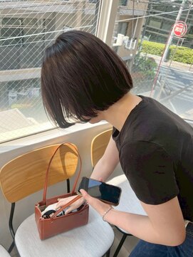 ロマリア 渋谷 渋谷宮益坂(Lomalia) 乾かすだけでキマる髪/ナチュラルボブ