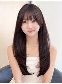 ナチュラルストレート