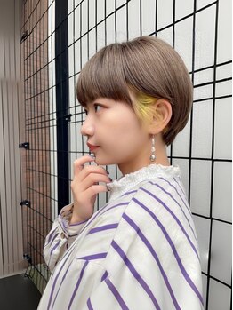 KNOTT【ノット】【2月下旬 NEW OPEN（予定）】 の写真/【松戸でオトナ女子のための上質サロンがOPEN】似合わせショートで小顔に見せるヘアをご提供♪松戸