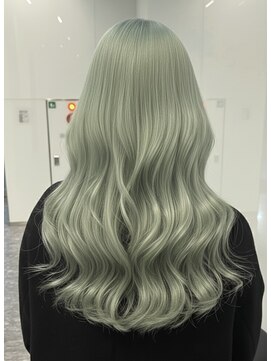 ベル 表参道Terrace(Belle) ミントグリーン/ペールカラー/ワンホンレイヤー/ハッシュカット