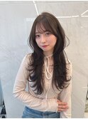 ベージュ/レイヤーカット/ハッシュカット/栄