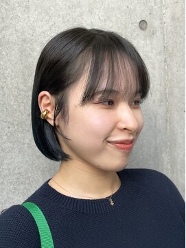 金子美容室 インナーカラーボブ