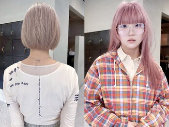 ヘアー アイス ルーチェ(HAIR ICI LUCE)の写真/【大須】透明感たっぷり☆深い色味を楽しみつつ、ダメージを抑える《LUCE》のカラーマジックでお洒落度UP♪