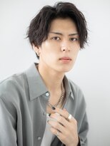 モッズヘアメン 札幌月寒店(mod's hair men)&nbsp;20代30代かき上げ波巻きシャドウパーマ大人メンズショートg札幌
