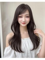 スターズ 船橋(STARS)&nbsp;黒髪　艶髪　グレーブラック　顔まわりレイヤー