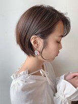 ステアケース ギンザセブン(stair:case ginza7)&nbsp;簡単スタイリング　丸みショートボブ　時短ヘア