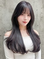 ニューヨークニューヨーク 垂水店(NYNY)&nbsp;韓国風ｘシースルーバングｘエギョモリｘタンバルモリｘレイヤー