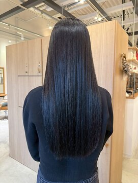 リエットヘアー 西尾市杢左店(Lie-et. hair) 艶髪ストレート/ロング/髪質改善/縮毛矯正/ストレート