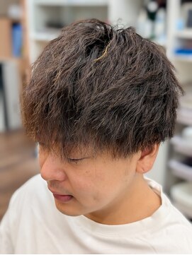 トリイ(TORII) 残ったツイスパを生かしたショート