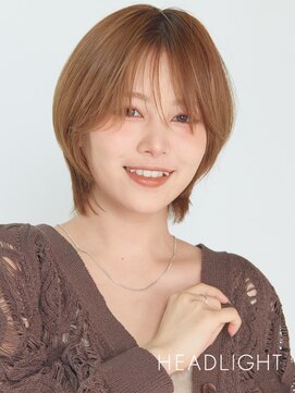 アーサス ヘアー サローネ 柏店(Ursus hair salone by HEADLIGHT) 小顔魅せショートレイヤーイメチェン前髪あり韓国