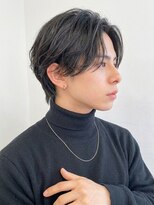 ボイスヘア(voice hair)&nbsp;小顔効果◎ニュアンスパーマ×センターパート爽やかヘア