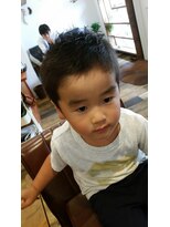 ヘアー ド ブラン(Hair de Brun)&nbsp;☆キッズカット☆男気ベリーショート☆