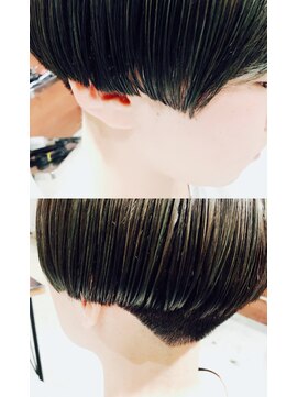 トローヴ(trove) 直線ラインで作るボブ