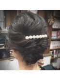 およばれヘアセット