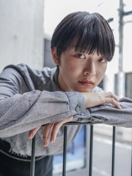 ナヌーク シブヤ(nanuk shibuya) 【nanuk＊sano】雰囲気のあるマッシュショートヘア