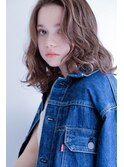 【 表参道/青山】グレージュ×ミディアムウェーブ【ささき】