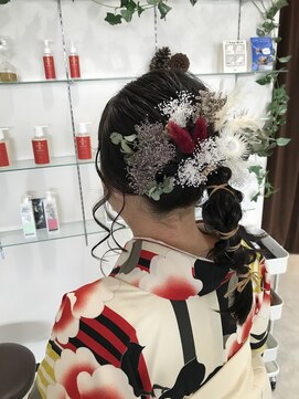 オクト ヘアー(octo hair) 卒業式アレンジ