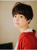 ナチュラルマニッシュショート/20代/30代/40代/50代/倉敷/南町