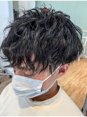 【リアルサロンワーク】マッシュレイヤー+ツイストスパイラル