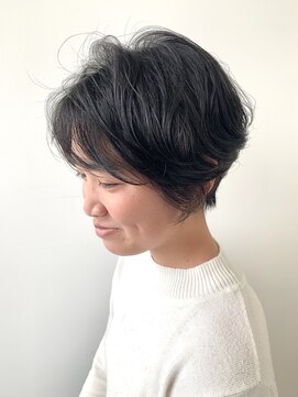 コワファースト  させぼ五番街店(COIFF1RST) クセ毛をいかした大人ショート♪