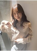 シルキーベージュ×グレージュカラー【髪質改善/縮毛矯正】