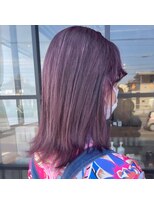 ミル 今治(1003 mille IMABALI)&nbsp;韓国風ラベンダーカラーの外ハネボブ