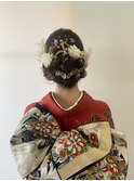 成人式ヘアアレンジ