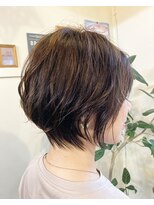 ジェルム ヘアーワークス(germe hair works)&nbsp;カッコ可愛い大人ショートボブ